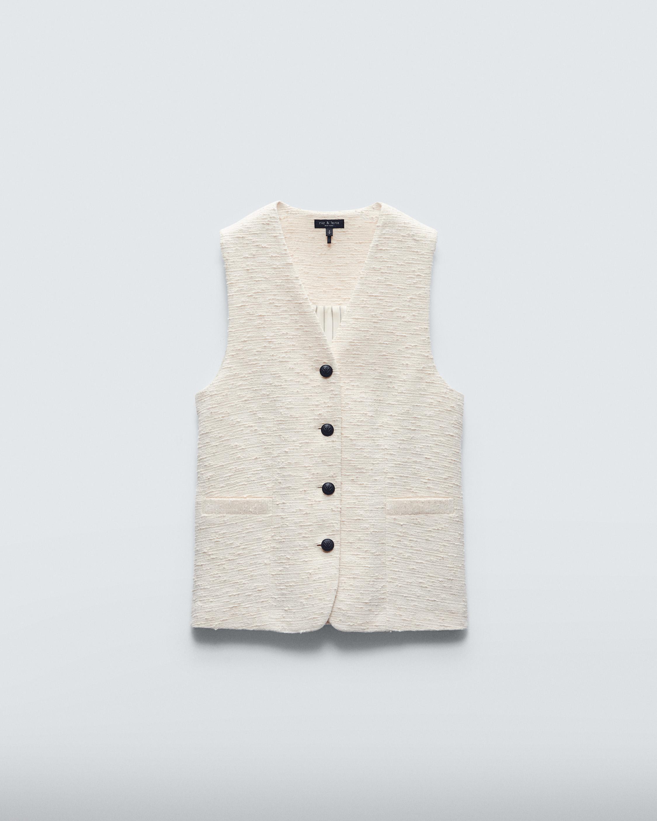 Charlotte Italian Tweed Vest